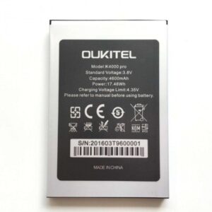 Spare parts - Oukitel K4000 Pro Battery