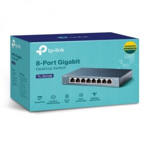 TP-Link TL-SG108E Easy Smart Switch 8x10/100/1000 - Image 4