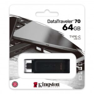 Kingston USB-C FlashDrive DT70 64GB 3.2 - Image 3