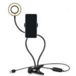 XO BGD001 Smartphone Led Ring 3" Holder Black - Image 2