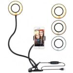 XO BGD001 Smartphone Led Ring 3" Holder Black - Image 5