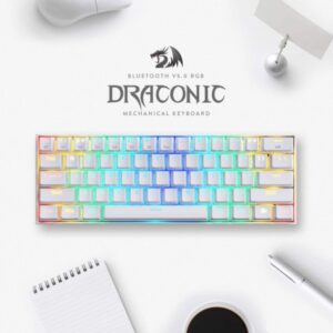 ReDragon - Mehanicka Gaming Tastatura RGB Draconic Pro K530 RS Bluetooth White - Image 5