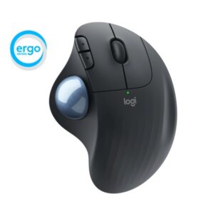 Logitech Mis M575 Ergo Trackball Wireless Black - Image 1