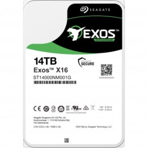 Seagate 14TB SATA3 HDD Exos ST14000NM001G - Image 1