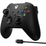 Microsoft Xbox/ PC Series Controller Black + Cable for Windows USB-C - Image 2