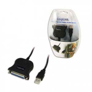 LogiLink USB to Parallel DB25 adapter cable UA0054A - Image 1