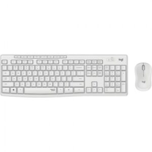Logitech MK295 Tastatura + Miš Silent Wireless White - Image 1
