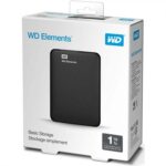 WD 1TB External HDD Elements Portable 2.5" USB 3.0 Black - Image 2